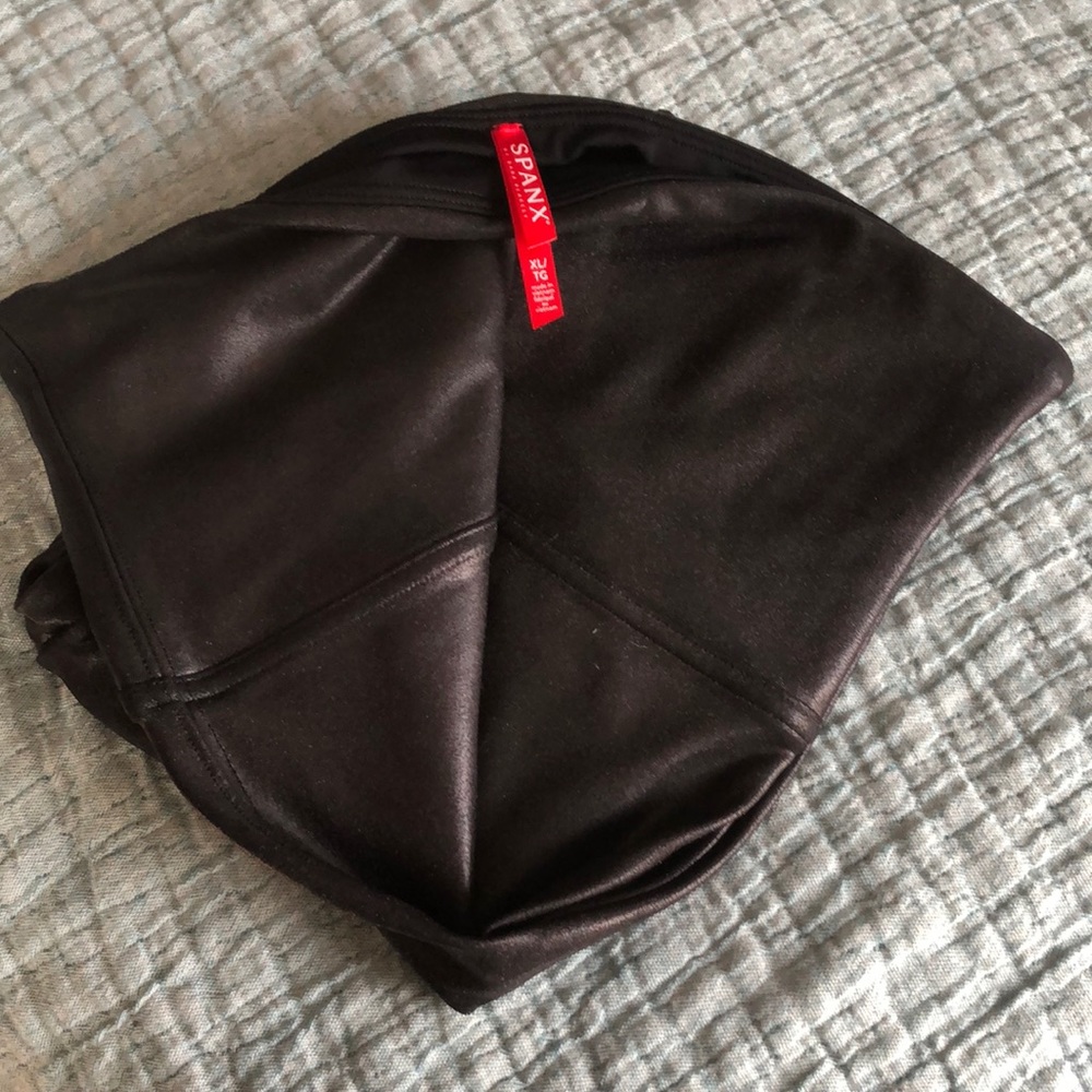 Spanx Faux Leather Leggings